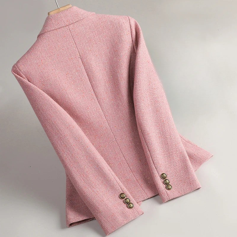 Clarissa™ | Blazer in tweed a spina di pesce